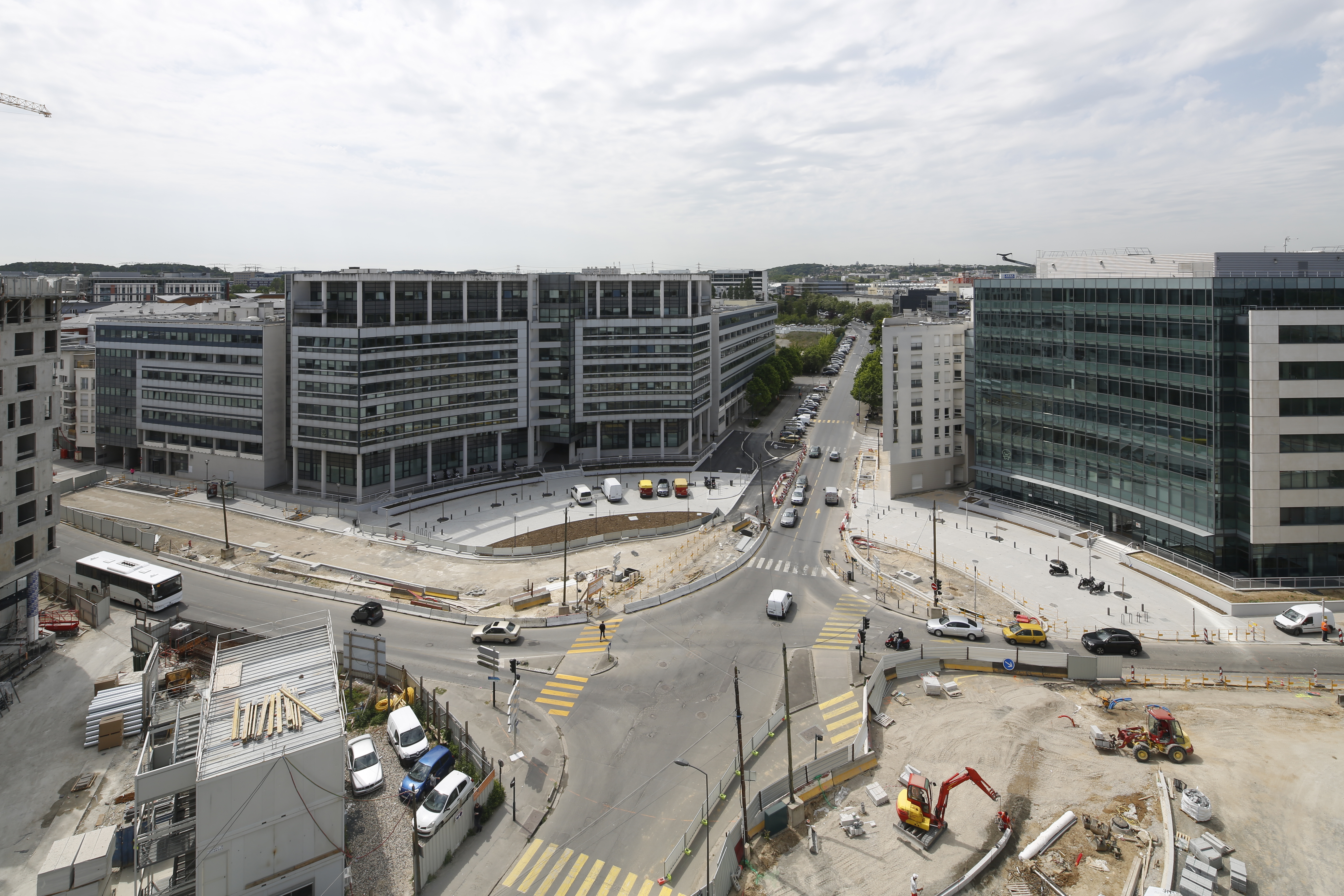 Le chantier Place Nelson Mandela en images Quartier Atlantis Le chantier Place Nelson Mandela en images Quartier Atlantis